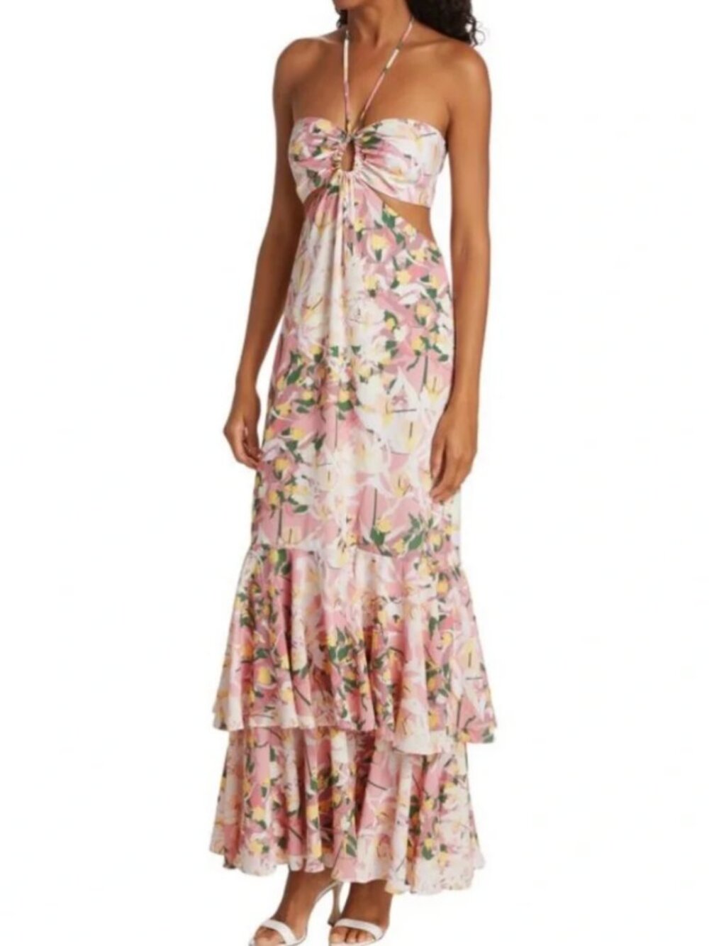 NWT No Pise La Grama Espuma De Mar Dress La Vacanza Malba Print Size 10